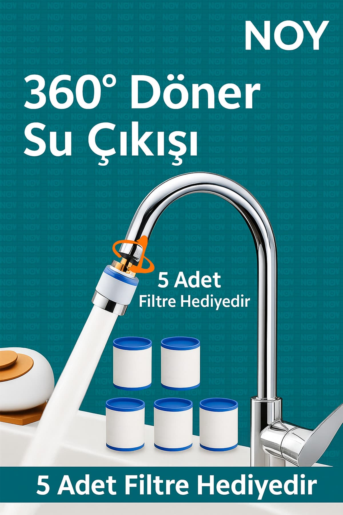 Şeffaf pencere — filtre durumunu gözlemleyin