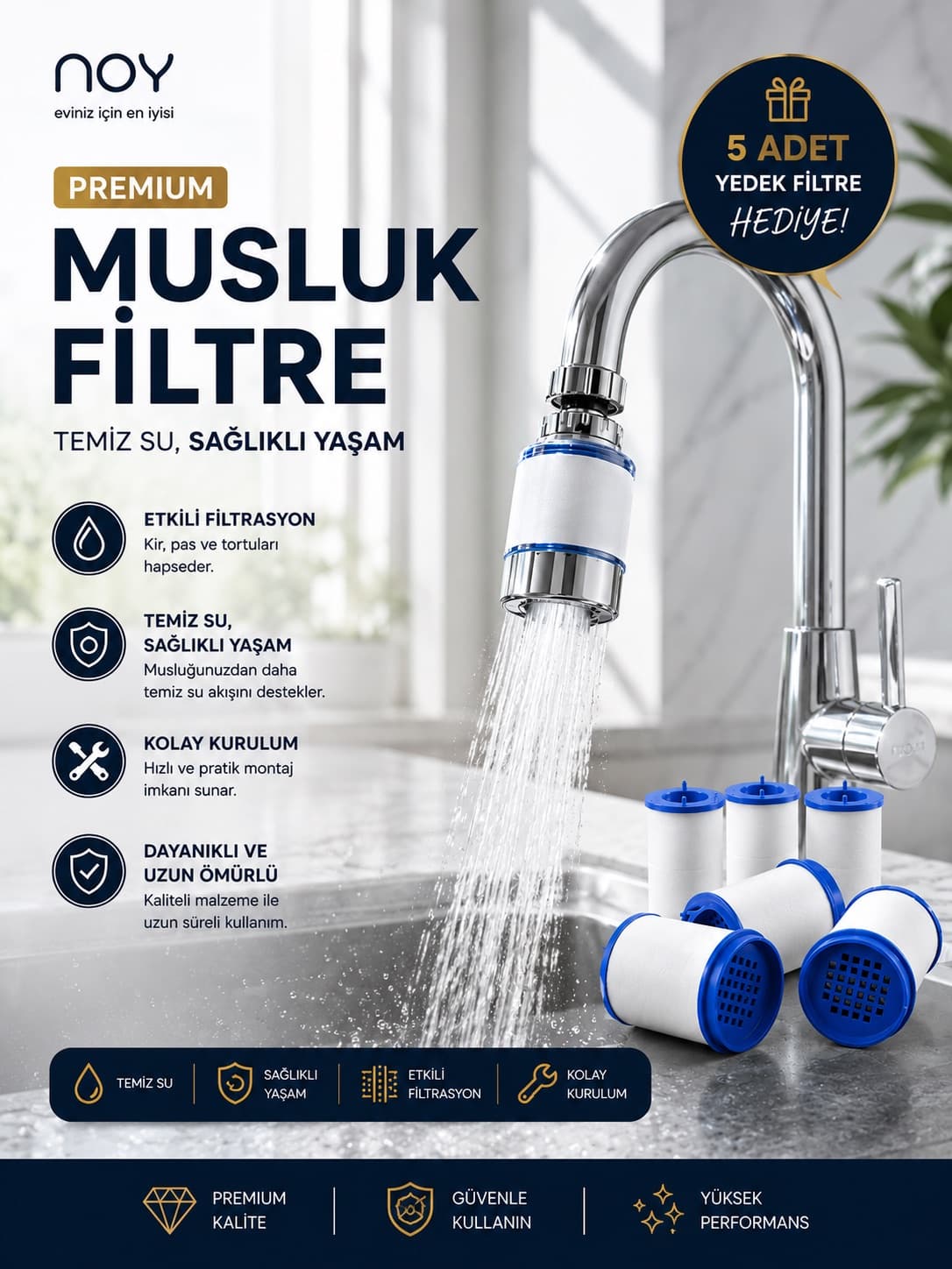 Musluk Ucu Filtresi
