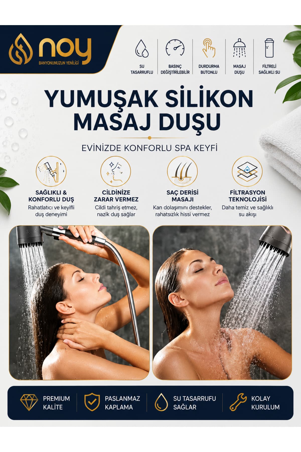 Kireçli suya karşı güçlü filtre