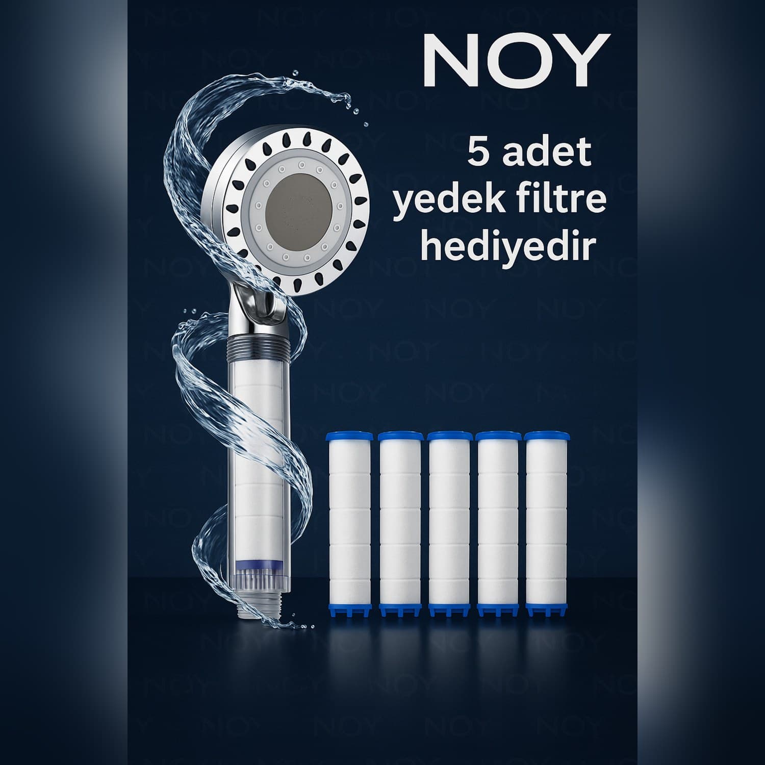 Kutudan 5 adet yedek filtre çıkar
